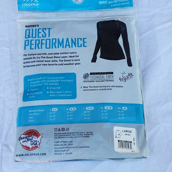 Coldpruf base layer top - Picture 2 of 2